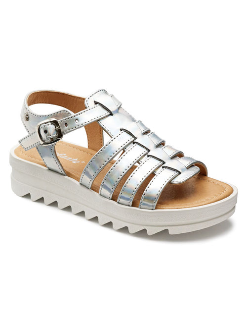 Sandalia Daytona color plata para niña – Elefante (vista 2)