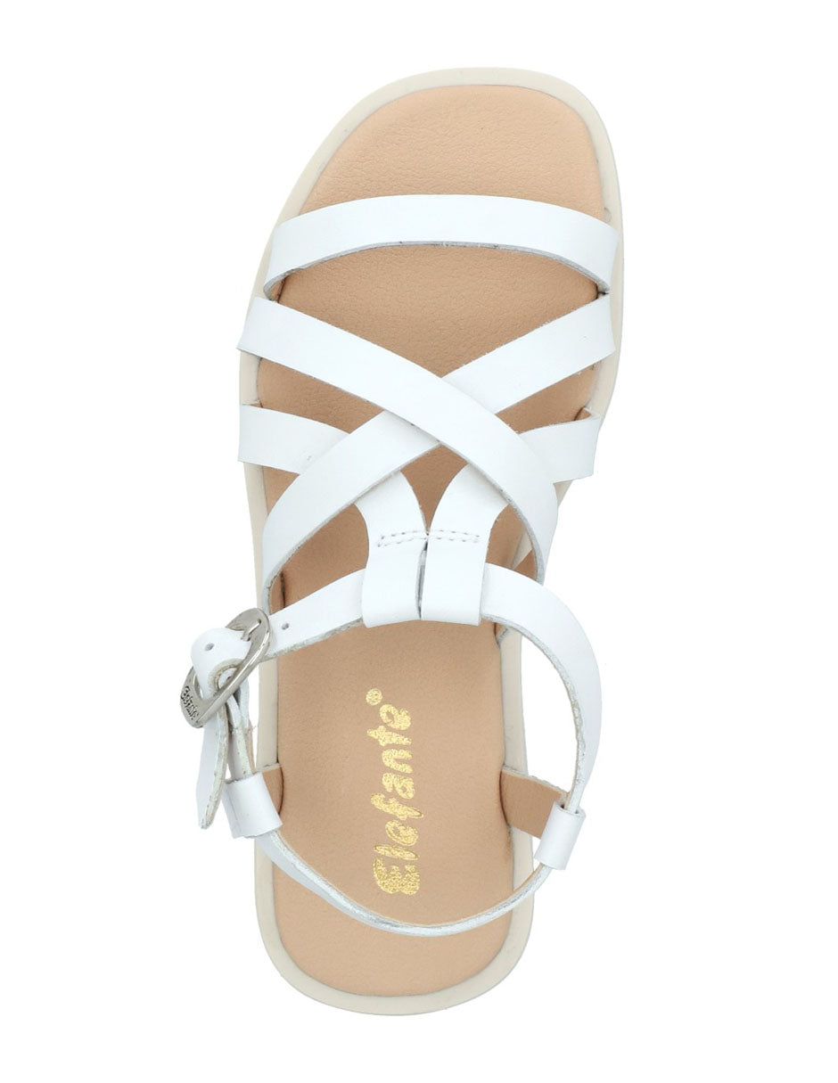 Sandalia Zara color blanco para niña – Elefante (vista 5)