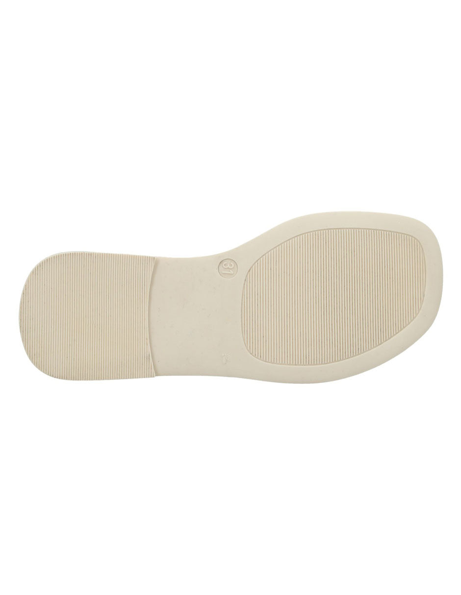 Sandalia Zara color blanco para niña – Elefante (vista 6)