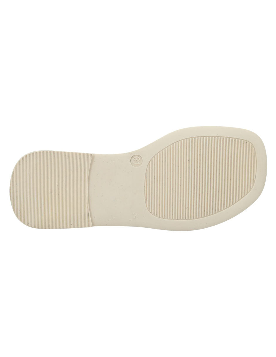 Sandalia Zara color plata y rosa para niña – Elefante (vista 6)