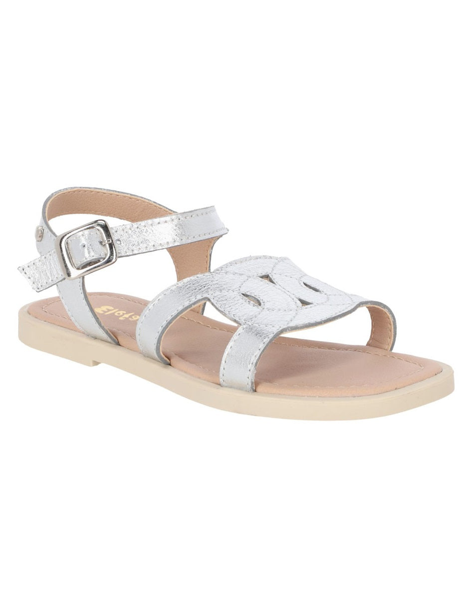 Sandalia Zara color plata para niña – Elefante (vista 2)