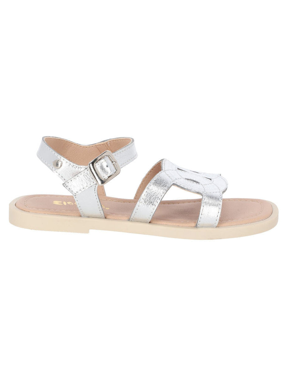 Sandalia Zara color plata para niña – Elefante