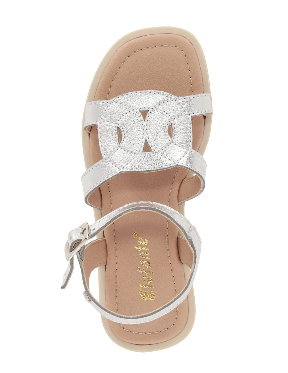 Sandalia Zara color plata para niña – Elefante (vista 5)