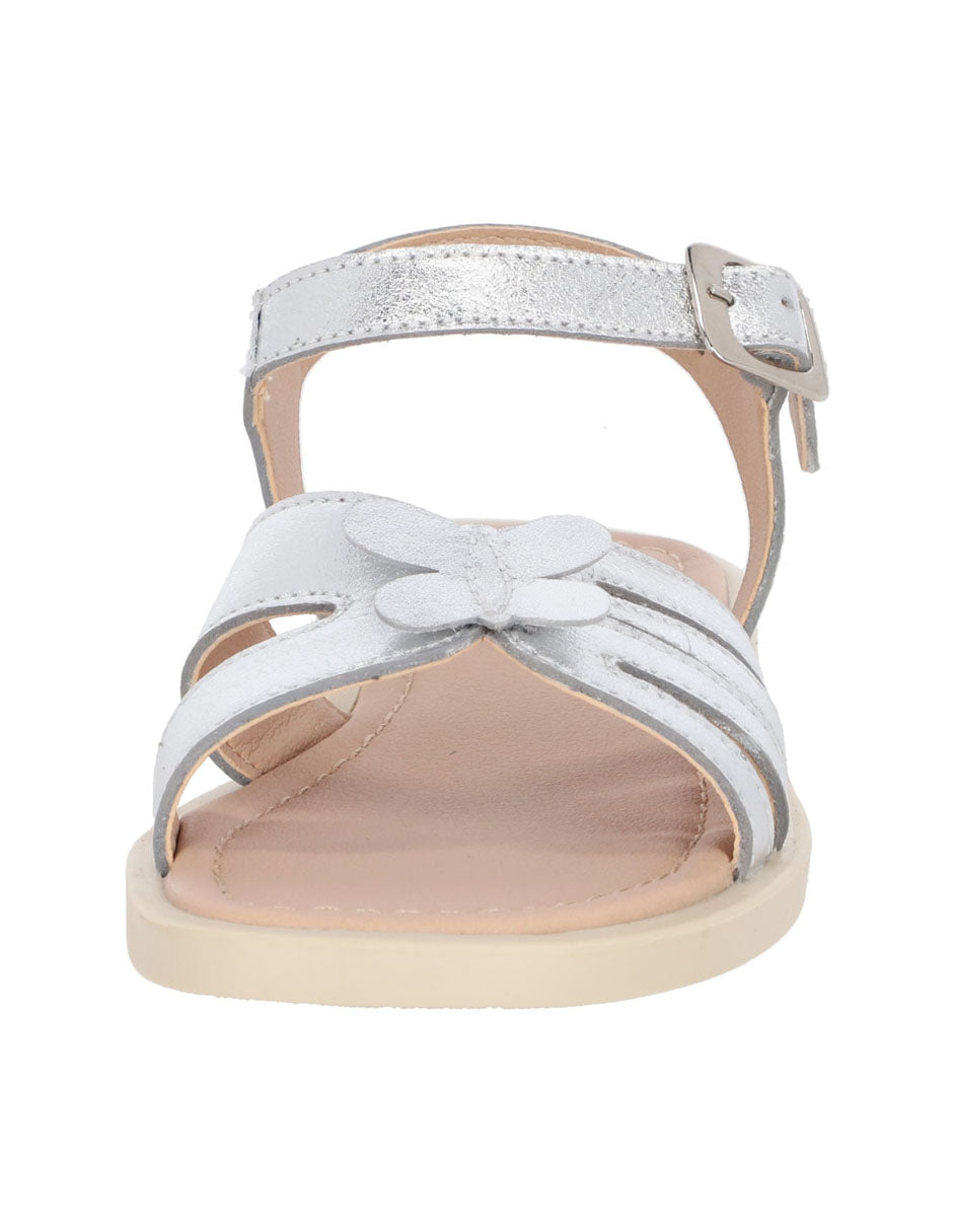 Sandalia Zara color plata para niña – Elefante (vista 3)