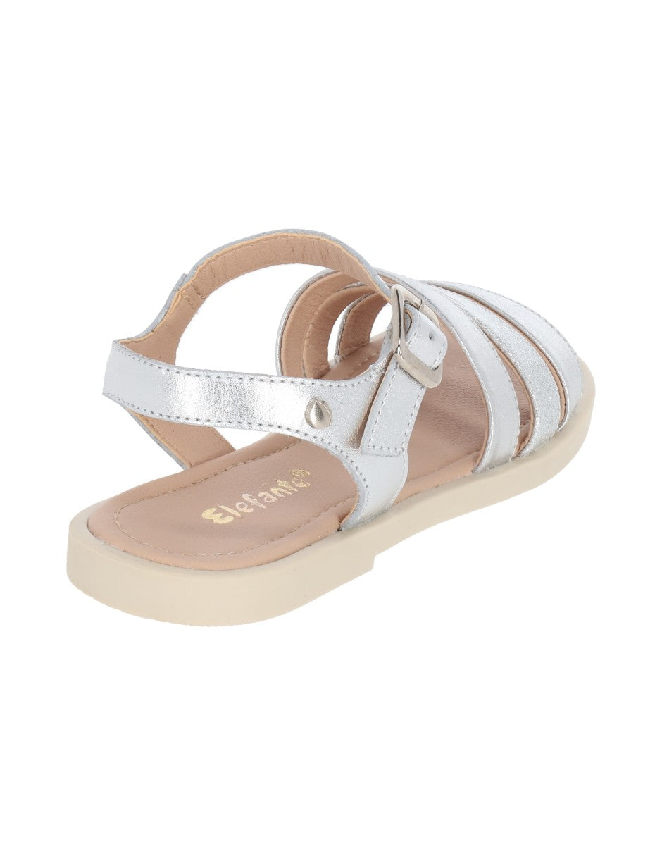 Sandalia Zara color oro para niña – Elefante (vista 4)