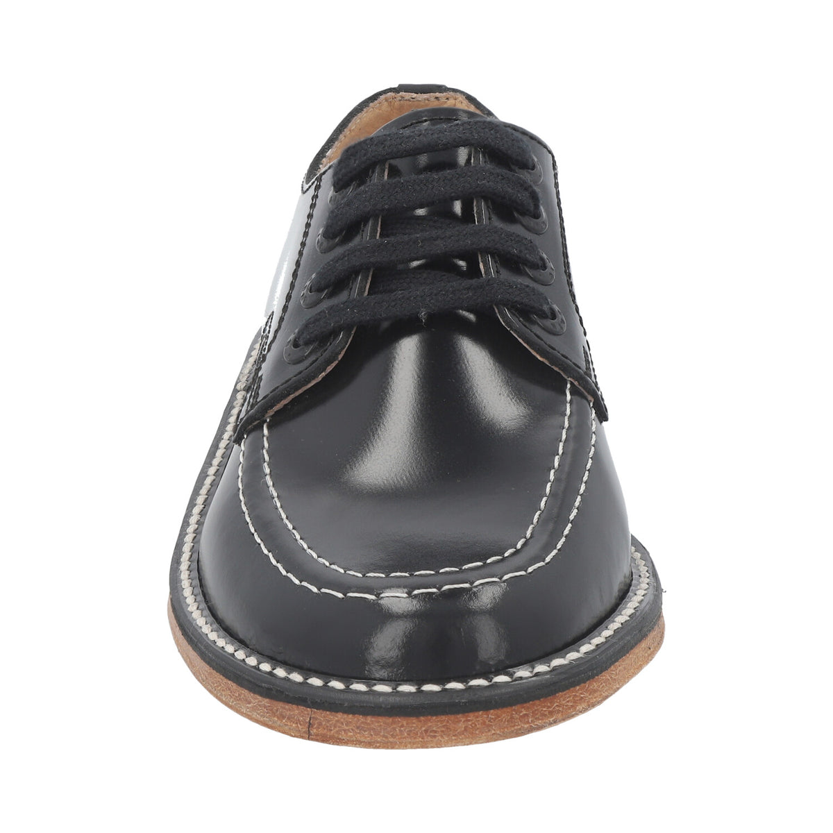 Zapato escolar Stitcher color negro para niña y niño – Elefante (vista 6)