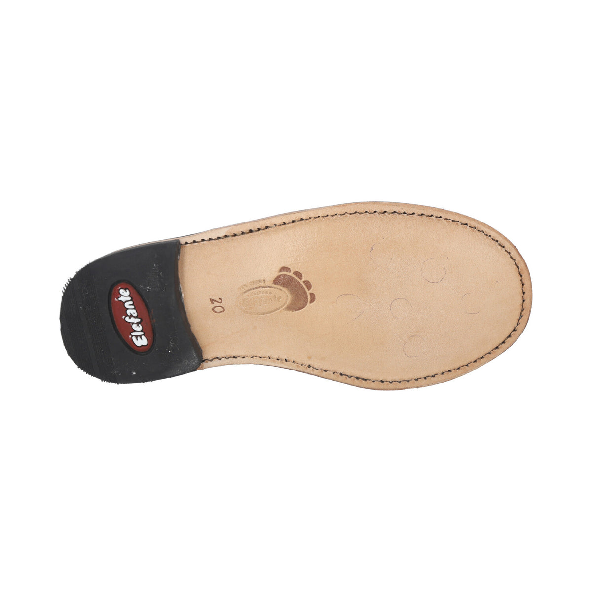 Zapato escolar Stitcher color negro para niña y niño – Elefante (vista 5)