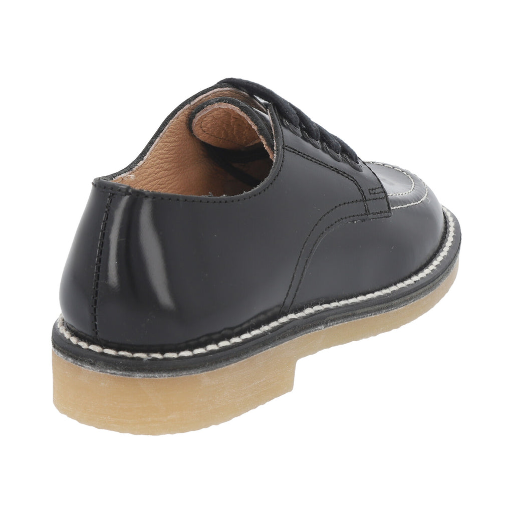 Zapato escolar Stitcher color negro para niña y niño – Elefante (vista 5)