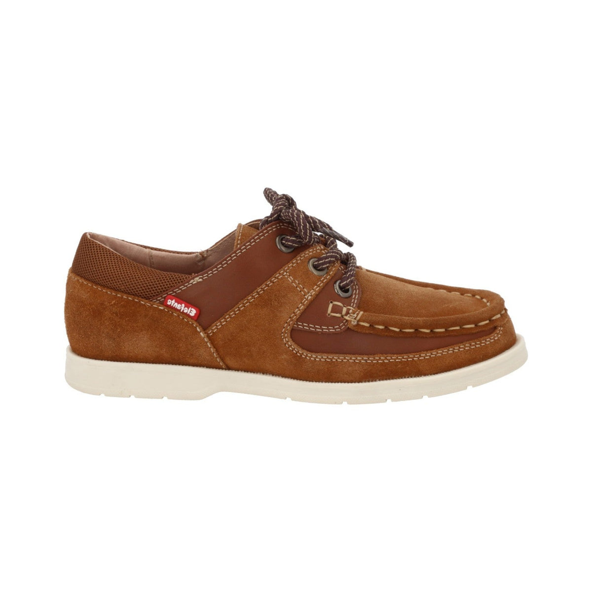 Zapato marinero London color café para niño – Elefante