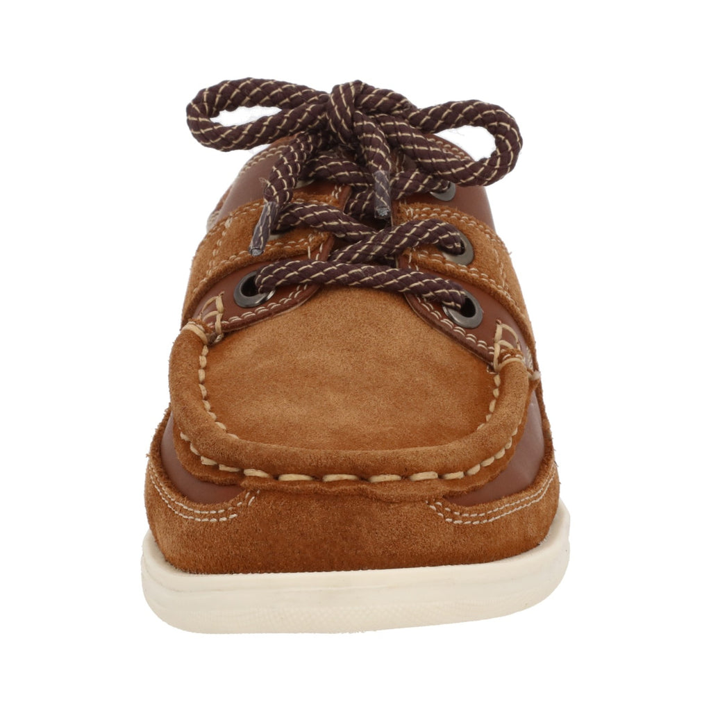 Zapato marinero London color café para niño – Elefante (vista 5)