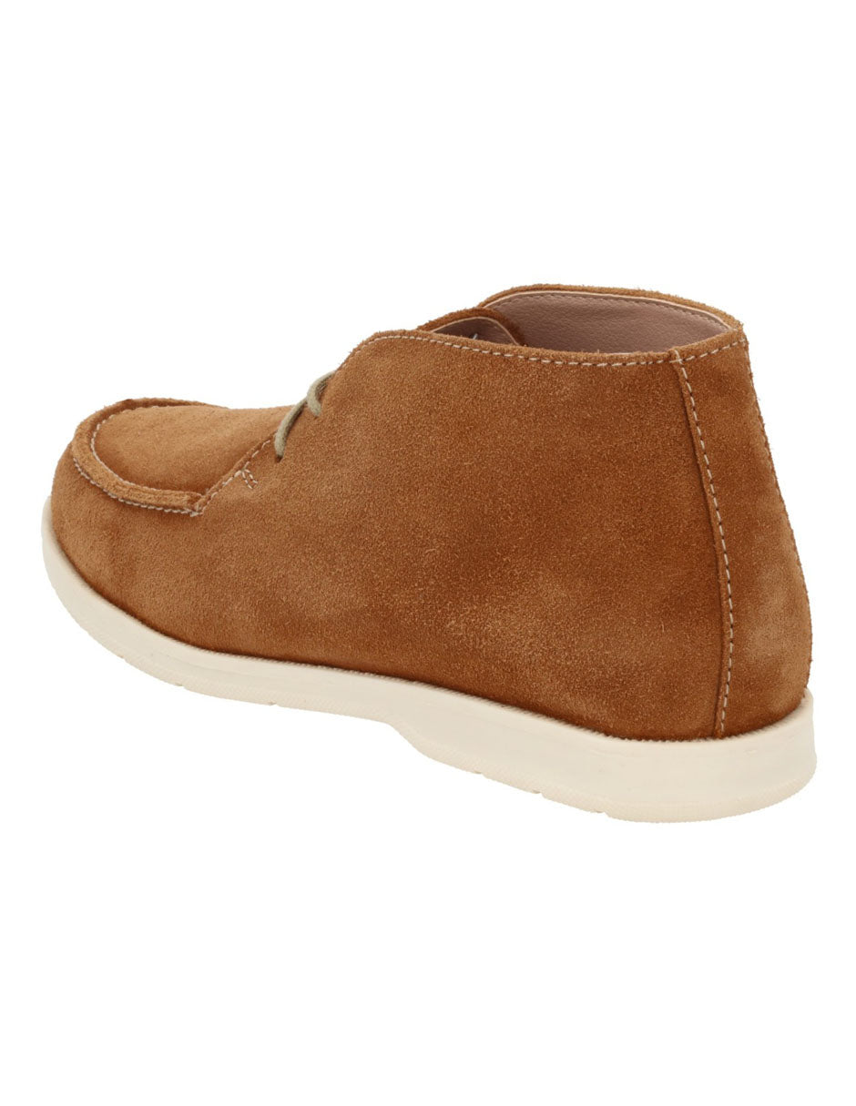 Mocasín media bota London color gris para niño – Elefante (vista 4)