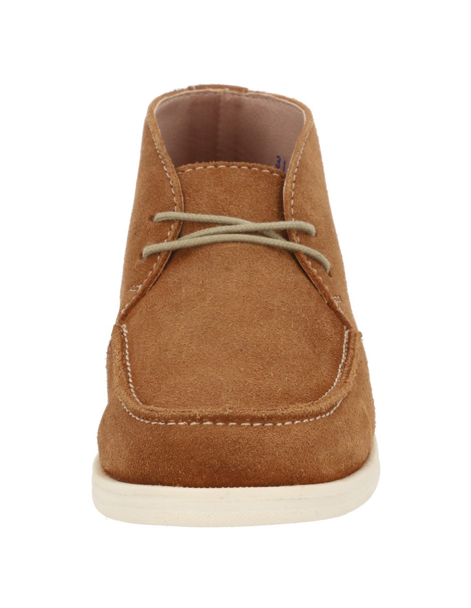Mocasín media bota London color gris para niño – Elefante (vista 5)