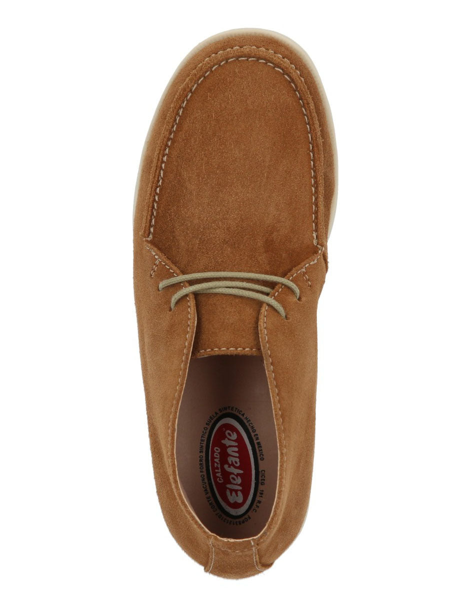 Mocasín media bota London color gris para niño – Elefante (vista 3)