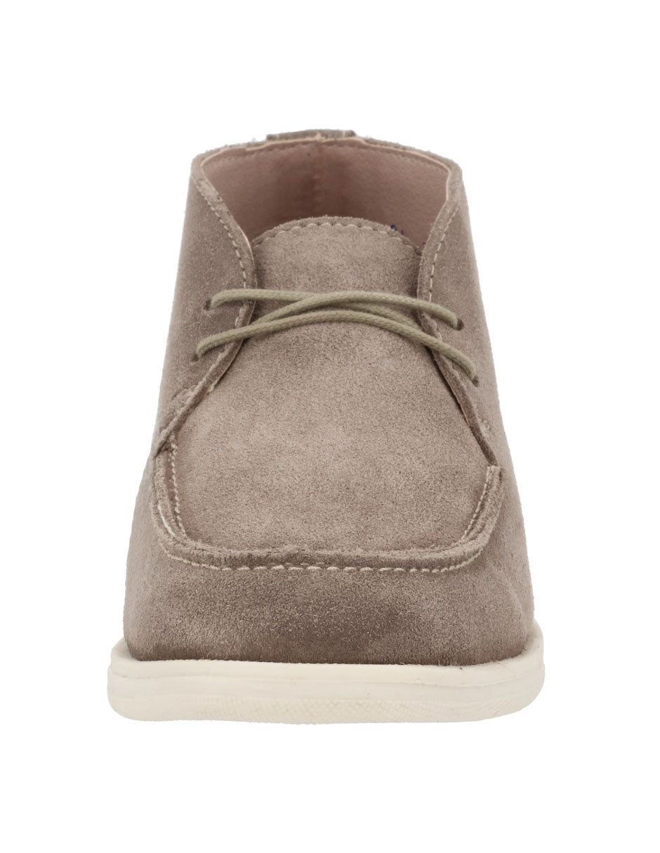 Mocasín media bota London color gris para niño – Elefante (vista 3)